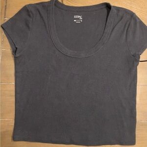 PacSun Black Crop Top